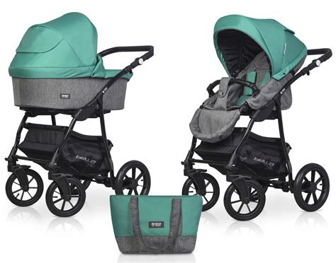 Príslušenstvo k detskému kočíku Riko Nano Kvetový (taška, pláštenka, sieťka)