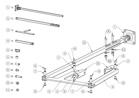 Schéma skladacieho mechanizmu súrodeneckého kočíka