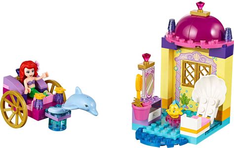 LEGO Juniors 10723 Ariel a kočiar ťahaný delfínom - detail kočiara a postavičiek