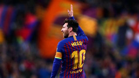 Lionel Messi v drese FC Barcelona počas zápasu