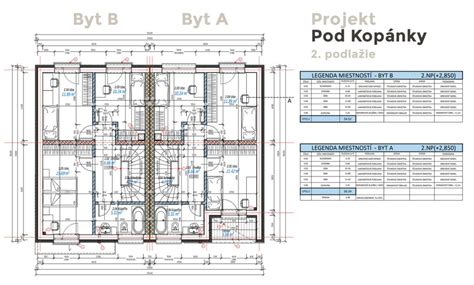Pôdorysy alebo náčrtky interiéru detských jaslí s oddelenými herňami a spálňami.