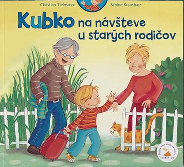 Ilustrácia rodiča, ktorý rozpráva dieťaťu o návšteve u starých rodičov.