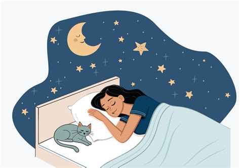 Ilustrácia rodiny, ktorá spokojne spí v jednej posteli.