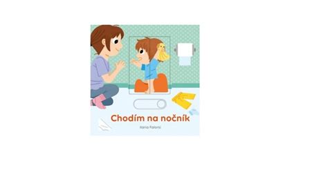 Ilustrácia dieťaťa s nočníkom