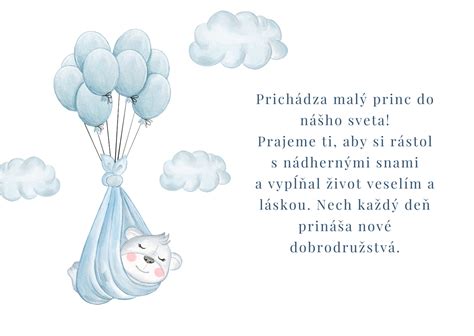 Ilustrácia priania k narodeniu dieťaťa s malým bábätkom