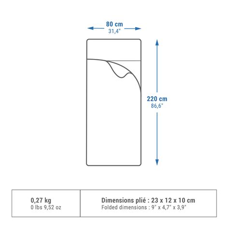 Ilustrácia merania výšky dieťaťa pre výber veľkosti spacieho vaku.