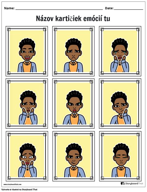 Ilustrácia detskej tváre s rôznymi emóciami, symbolizujúca obranné reakcie.