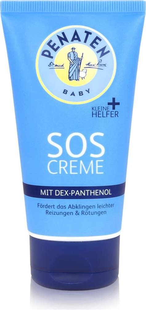 koláž produktov značky Penaten pre starostlivosť o detskú pokožku