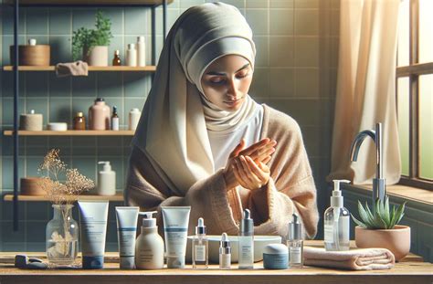 Ilustrácia znázorňujúca rôzne prírodné ingrediencie používané na starostlivosť o pleť.