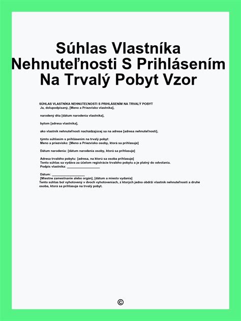Infografika: Kroky potrebné na prihlásenie dieťaťa na trvalý pobyt