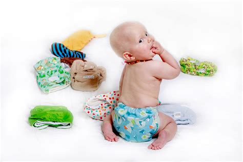 ukážka rôznych typov plienok