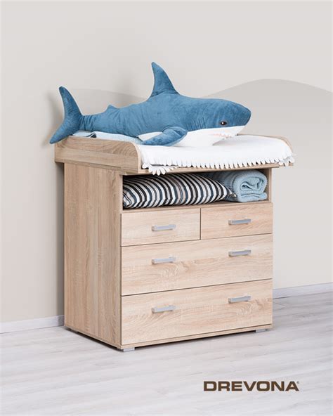 Detaily úložného priestoru prebaľovacej komody