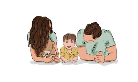 Ilustrácia znázorňujúca dieťa s rodičom a symbolmi nezávislosti