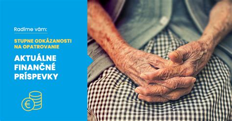 Infografika znázorňujúca stupne odkázanosti na pomoc.