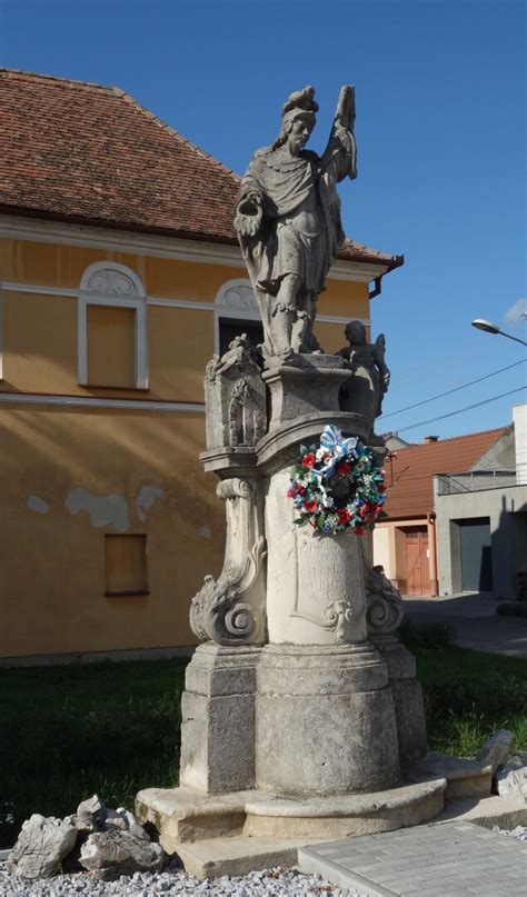 Fotografia sochy sv. Floriána