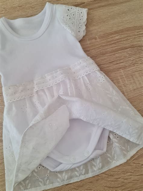 Letné bavlnené šaty pre bábätko s áčkovou sukňou