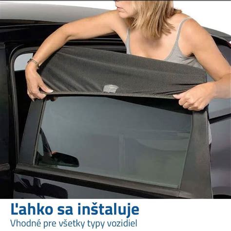 Ilustračné foto slnečnej clony Britax pripevnené na okne auta