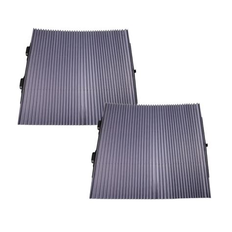 Infografika s porovnaním vlastností rôznych typov slnečných clôn