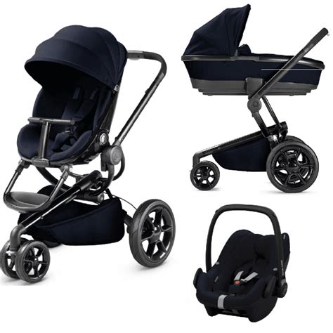 Štýlový kočík Quinny Moodd v mestskej scéne