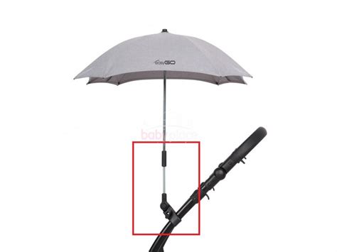 Ilustračná fotografia slnečníka pripevneného na kočík