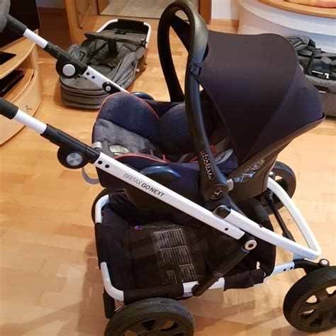 Detailné zobrazenie vaničky a športovej sedačky kočíka Britax Go Next s dôrazom na ergonómiu