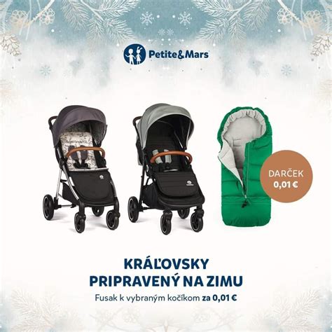 Ukážka rôznych farebných kombinácií a doplnkov ku kočíkom Petite&Mars