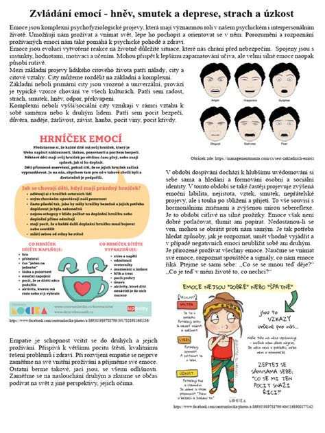infografika s tipmi na zvládanie popôrodných emócií