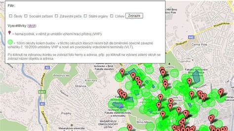 Mapa Svidníka s vyznačenými športoviskami a rekreačnými zariadeniami