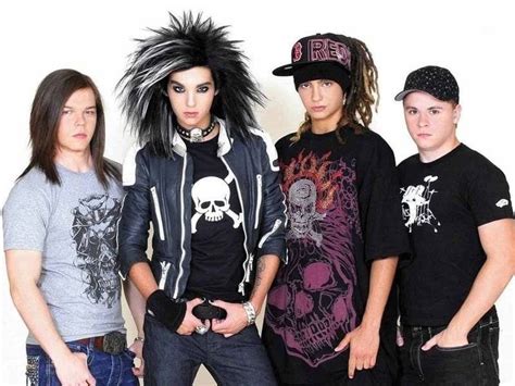 Fotografia kapely Tokio Hotel počas vystúpenia