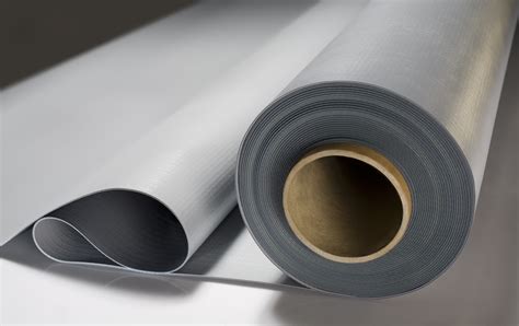 Detailný záber materiálu PVC fólie s potlačou a informáciou o 0% BPA