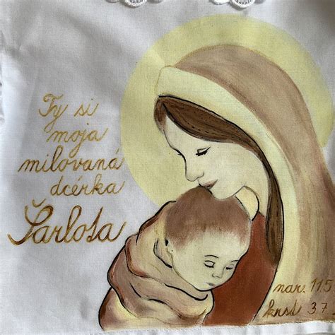 ilustrácia s bábätkom v náručí