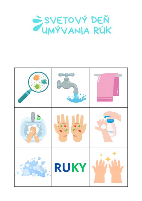 Symbolické zobrazenie umývania rúk