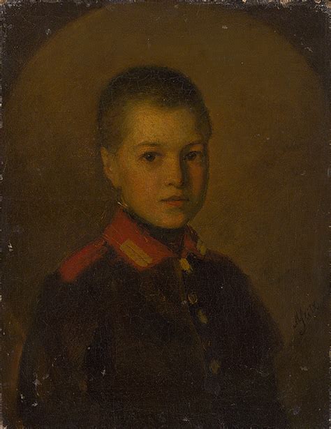 Portrét Jána Rašu vo vojenskej uniforme