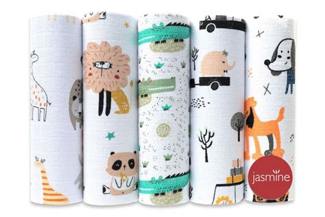 ilustrácia rôznych typov bavlnených plienok (tetra, AIO)