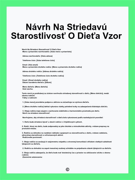 Infografika porovnávajúca nároky na dávky pri striedavej a výlučnej starostlivosti