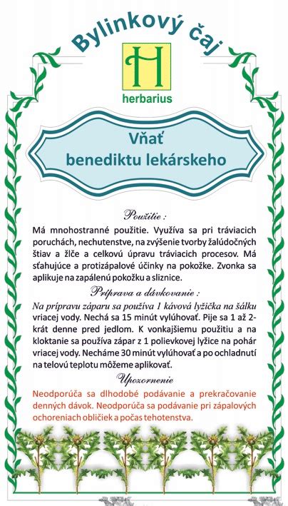 Fotografia rastliny Benediktu lekárskeho.