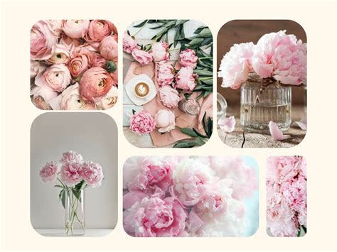 Koláž rôznych odtieňov ružových fusakov