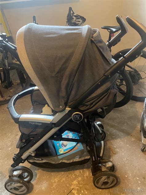 Ilustračná fotografia rôznych typov kočíkov Peg Perego (hlboký, športový, golfový)