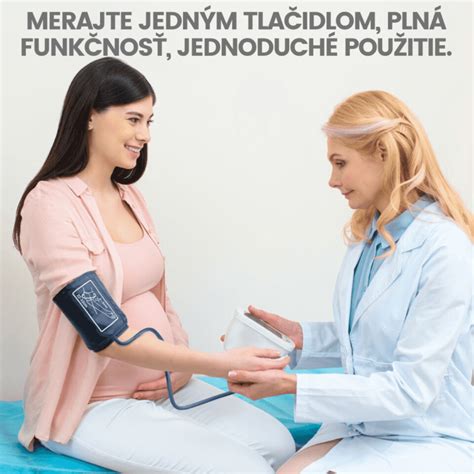 Ilustrácia tehotnej ženy s meraním krvného tlaku