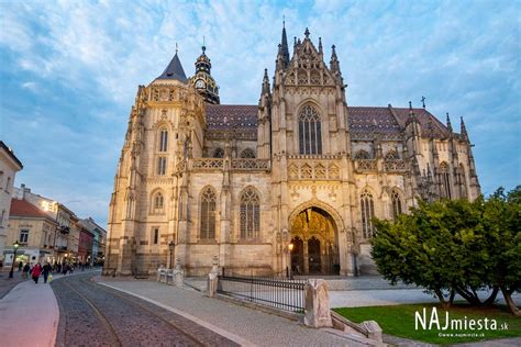 Pohľad na Dóm svätej Alžbety v Košiciach