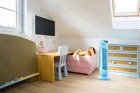 Ilustrácia zvlhčovača vzduchu v detskej izbe