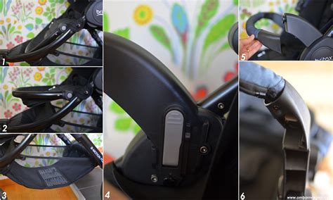 Detailný pohľad na sedadlo a skladací mechanizmus Britax B-Motion 3 Plus