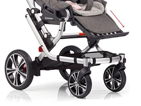 Detail kolies a konštrukcie kočíka Gesslein F6 Air+