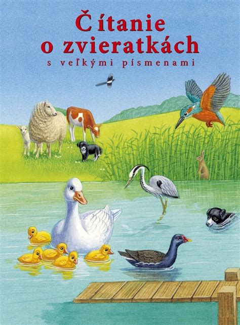 Kniha s obrázkami a veľkými písmenami určená pre prvé čítanie