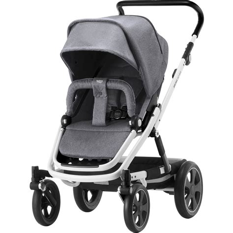 Ilustrácia kočíka Britax Go Big² s detailmi rukoväte a kolies