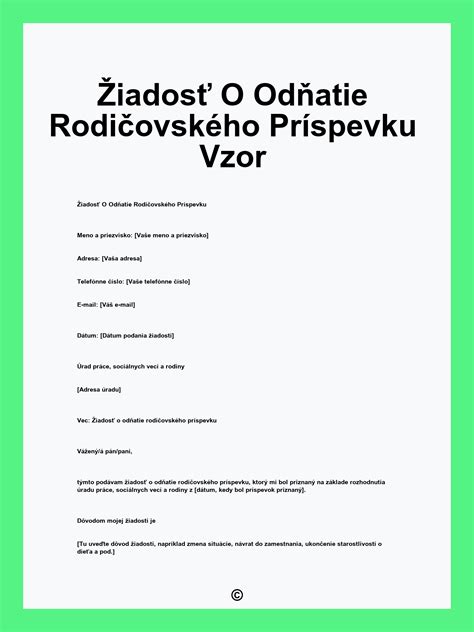 prehľadná infografika o výške rodičovského príspevku a podmienkach jeho vyplácania