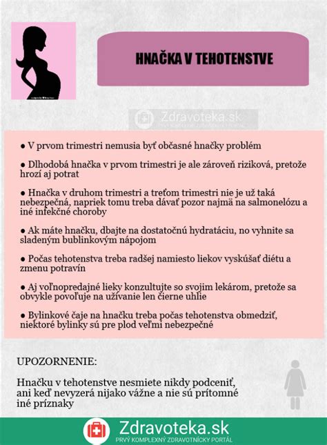 infografika s prvými príznakmi tehotenstva