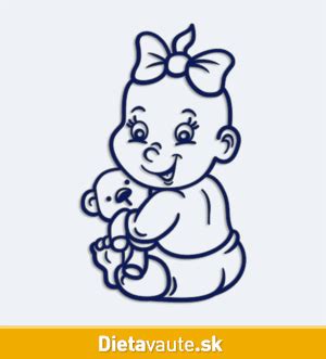 Ilustrácia dieťaťa s hračkou v chodítku