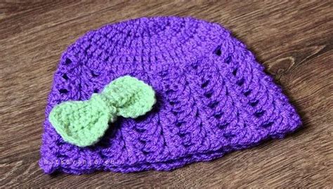 Ukážka háčkovanej čiapky s detailom vzoru