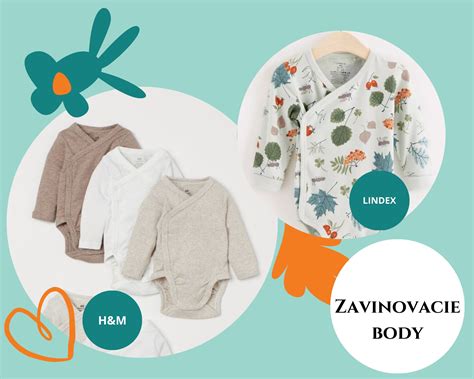 Rozmanité oblečenie pre jarné bábätko vrátane body, dupačiek a čiapočiek.